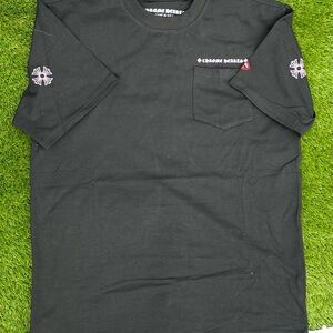 Chrome Hearts Black Short Sleeve Tee